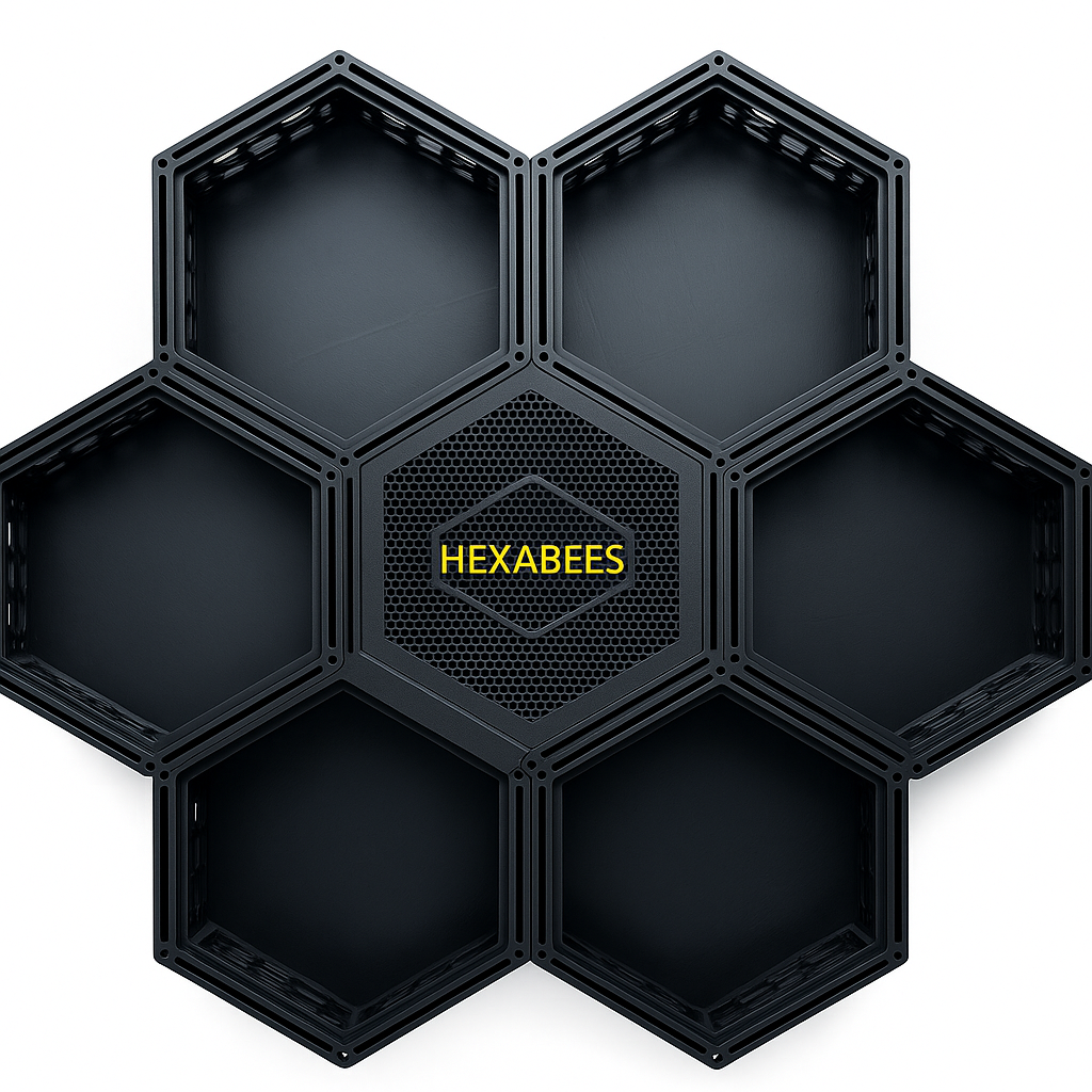 Modular Bees HexaBees | Modular Indoor Observation Beehives & Living Art